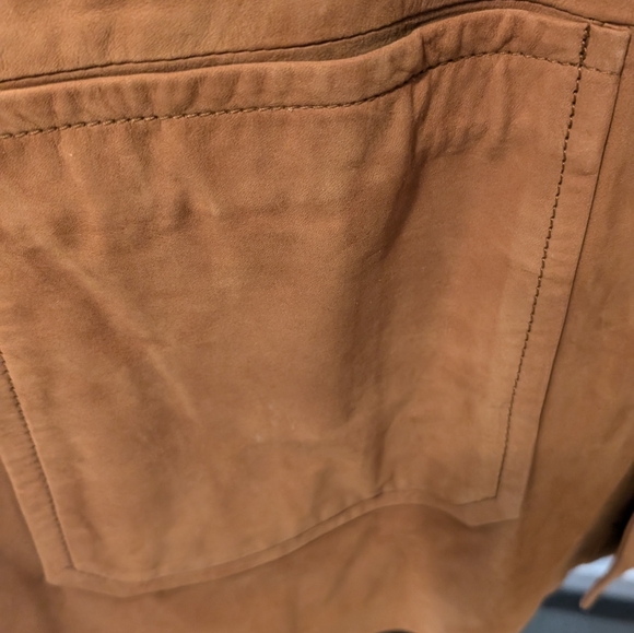 NWOT's Zegna Sport men's suede XXL light weight, gorgeous  suede and stitching - Picture 4 of 13